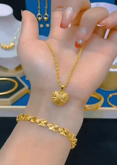 Heart Shaped Memorial Necklace
